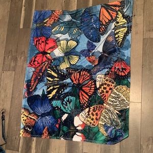 Colorful Butterfly blanket